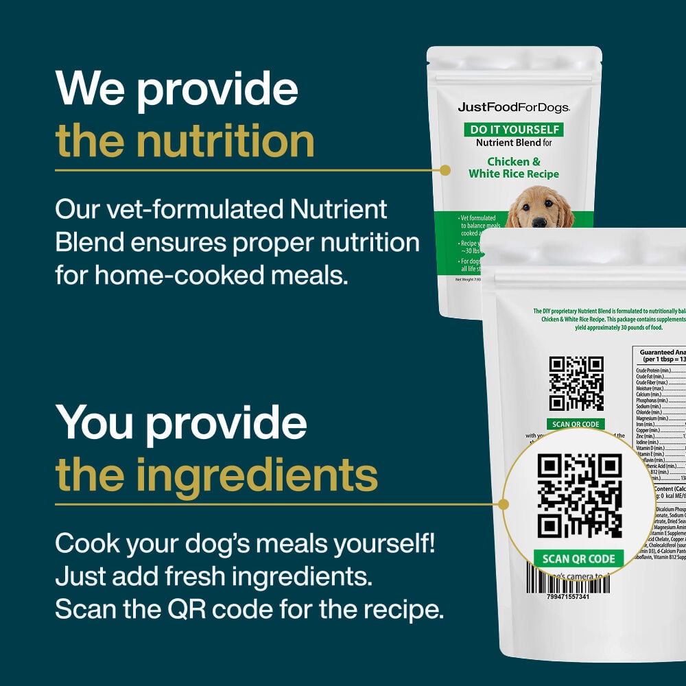 Do It Yourself Nutrient Blend for Chicken & Rice